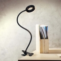 Brilagi - LED lampe med klemme dæmpbar ORBELA LED/8W/230V 3000/4000/5000K sort