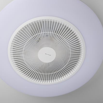 Brilagi - LED lampe med ventilator dæmpbar AURA LED/38W/230V hvid + fjernbetjening