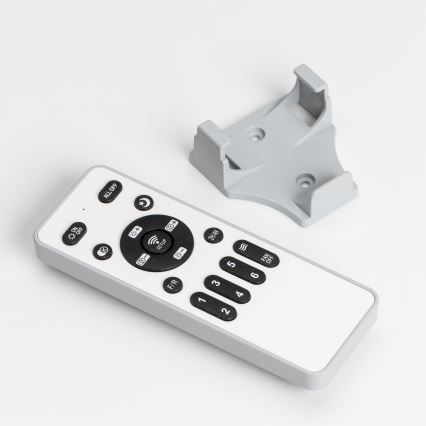 Brilagi - LED lampe med ventilator dæmpbar RONDA LED/48W/230V 3000-6000K hvid + fjernbetjening