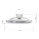 Brilagi - LED loftlampe med ventilator dæmpbar RONDA LED/65W/230V 3000-6500K sølvfarvet + fjernbetjening