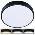 Brilagi - LED loftarmatur POOL LED/48W/230V 3000/4000/6000K Ø 40 cm sort