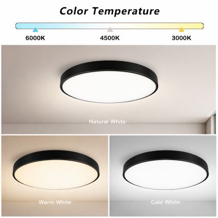 Brilagi - LED loftarmatur POOL LED/60W/230V 3000/4000/6000K 50 cm
