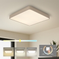 Brilagi - LED-loftarmatur POOL SQUARE LED/36W/230V 3000/4000/6000K 40x40 cm beige