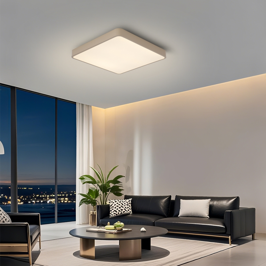 Brilagi - LED-loftarmatur POOL SQUARE LED/36W/230V 3000/4000/6000K 40x40 cm beige
