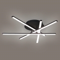 BRILAGI - LED-loftarmatur STRIPES LED/40W/230V 60x60 cm sort