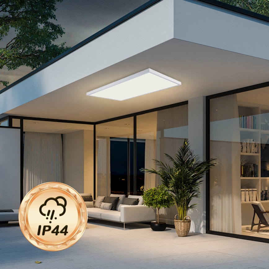 Brilagi - LED badeværelsesloftlampe FRAME LED/96W/230V 120x60 cm 3000/4000/6000K IP44 hvid