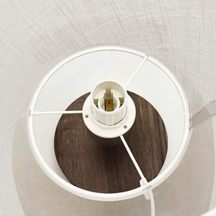 Brilagi - LED Overflademonteret loftslampe ANTHONY 1xE14/60W/230V eg valnød/hvid