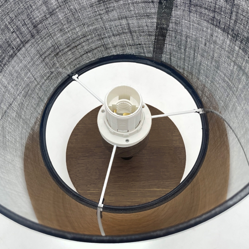 Brilagi - LED Overflademonteret loftslampe ANTHONY 1xE14/60W/230V eg valnød/sort