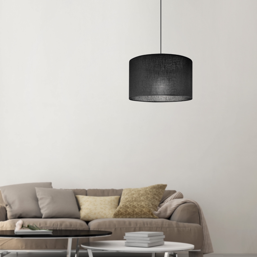 Brilagi - LED Loftlampe på kabel ANTHONY 1xE27/60W/230V eg valnød/sort