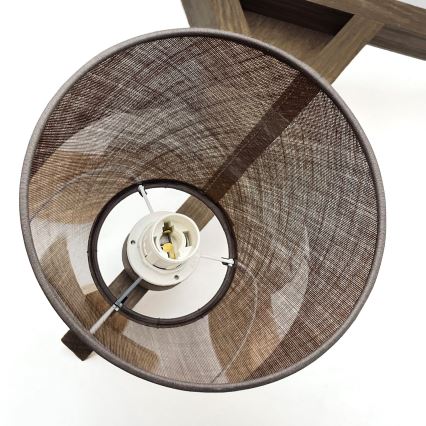 Brilagi - LED Overflademonteret loftslampe ANTHONY 3xE14/40W/230V eg valnød/brun