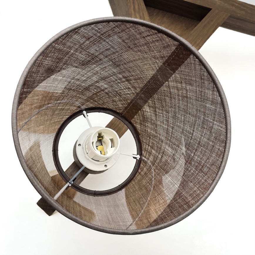 Brilagi - LED Overflademonteret loftslampe ANTHONY 3xE14/40W/230V eg valnød