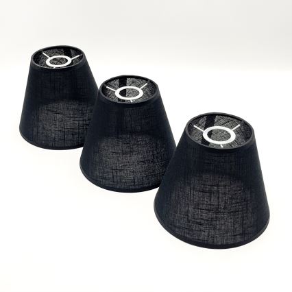 Brilagi - LED Overflademonteret loftslampe ANTHONY 3xE14/40W/230V eg valnød/sort