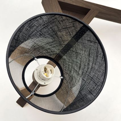 Brilagi - LED Overflademonteret loftslampe ANTHONY 3xE14/40W/230V eg valnød/sort