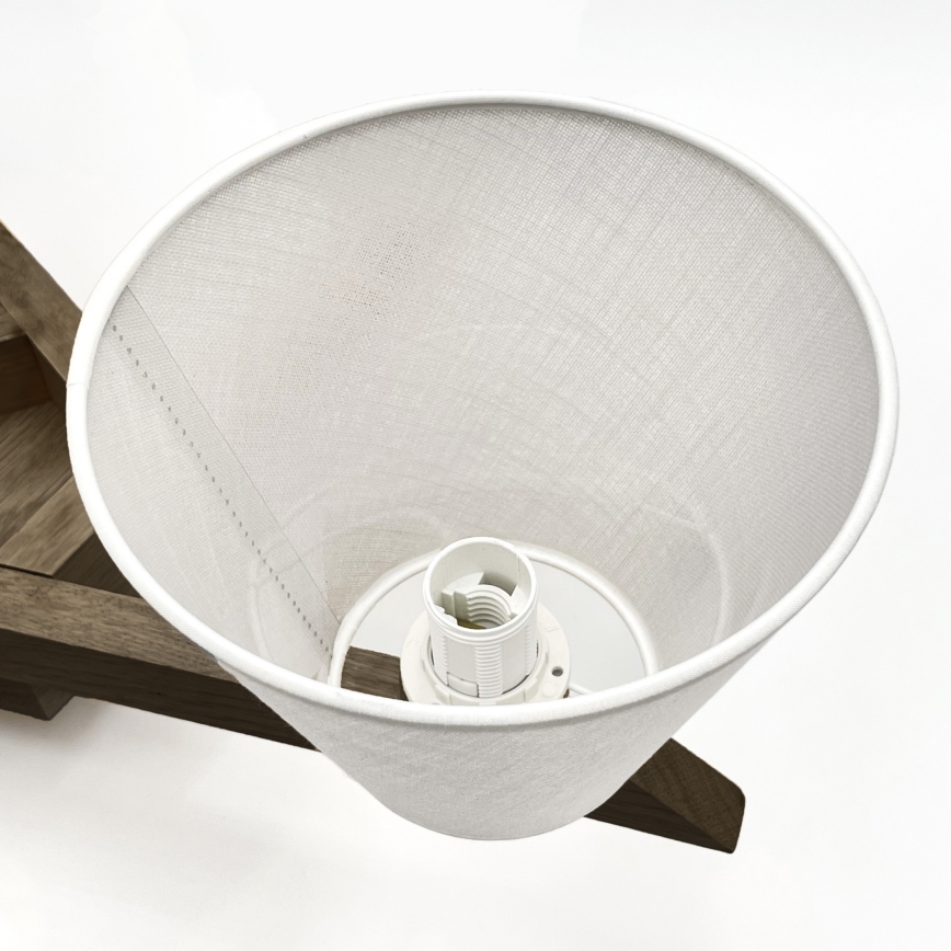 Brilagi - LED Overflademonteret loftslampe ANTHONY 5xE14/40W/230V eg valnød
