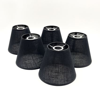 Brilagi - LED Overflademonteret loftslampe ANTHONY 5xE14/40W/230V eg valnød/sort