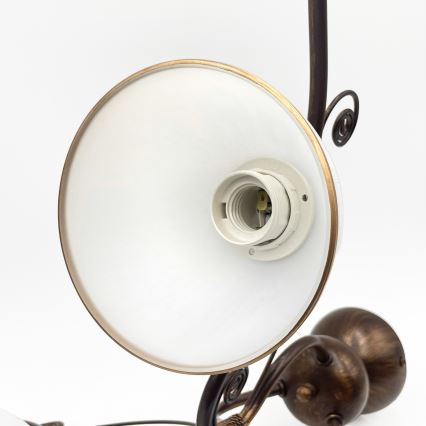 Brilagi - LED loftlampe ANTICO 3xE27/60W/230V bronzefarvet patina