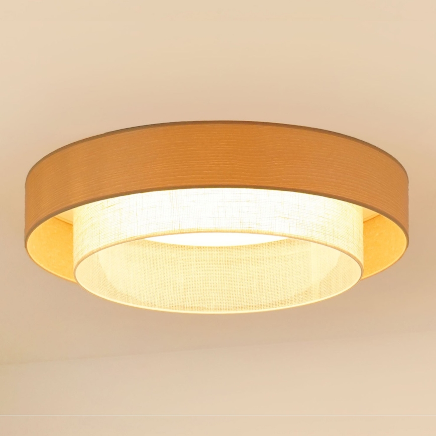 Brilagi - LED loftlampe ARIZONA BOHO LED/26W/230V diameter 60 cm beige