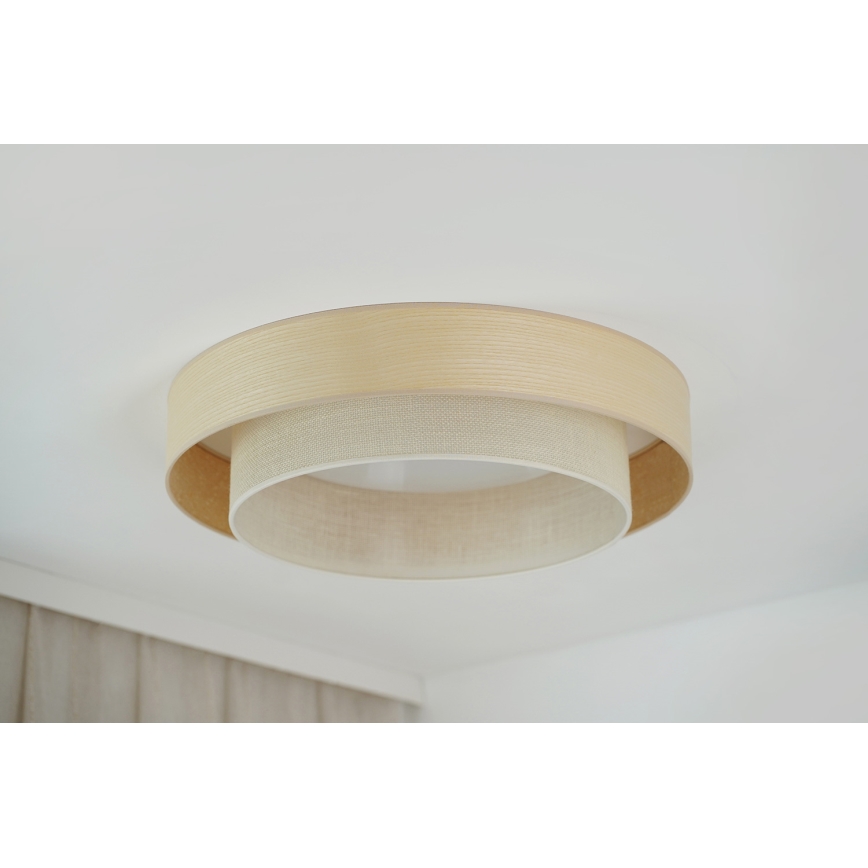 Brilagi - LED loftlampe ARIZONA BOHO LED/26W/230V diameter 60 cm beige
