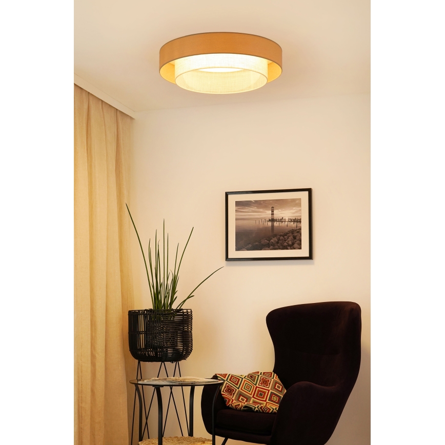 Brilagi - LED loftlampe ARIZONA BOHO LED/26W/230V diameter 60 cm beige