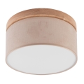 Brilagi - LED Loftlampe BELLADONNA 1xE27/15W/230V beige/eg