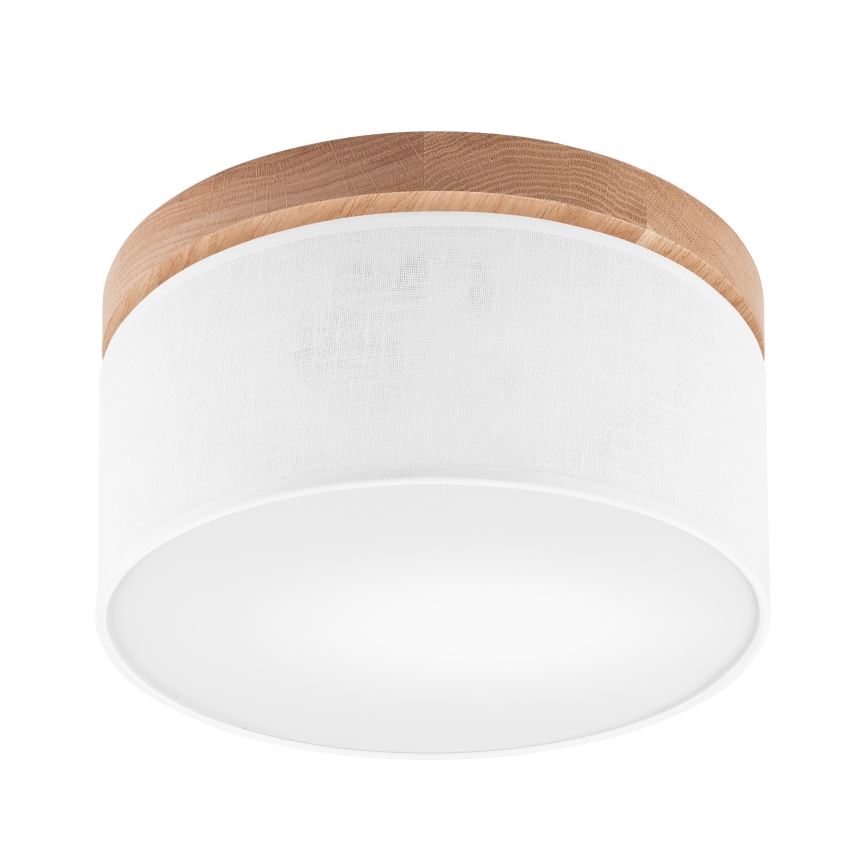 Brilagi - LED Loftlampe BELLADONNA 1xE27/15W/230V diam. 30 cm hvid/eg