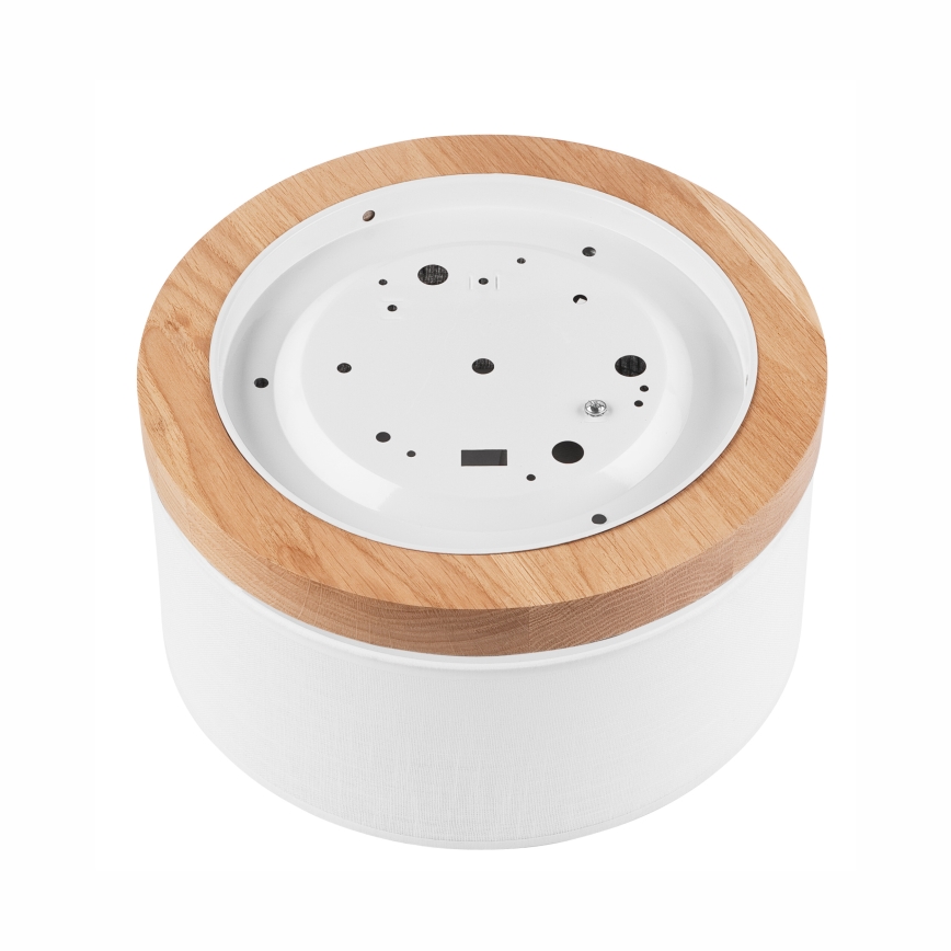 Brilagi - LED Loftlampe BELLADONNA 1xE27/15W/230V diam. 30 cm hvid/eg