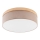 Brilagi - LED Loftlampe BELLADONNA 3xE27/15W/230V pr. 50 cm beige/fyrretræ