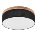 Brilagi - LED Loftlampe BELLADONNA 3xE27/15W/230V sort/eg