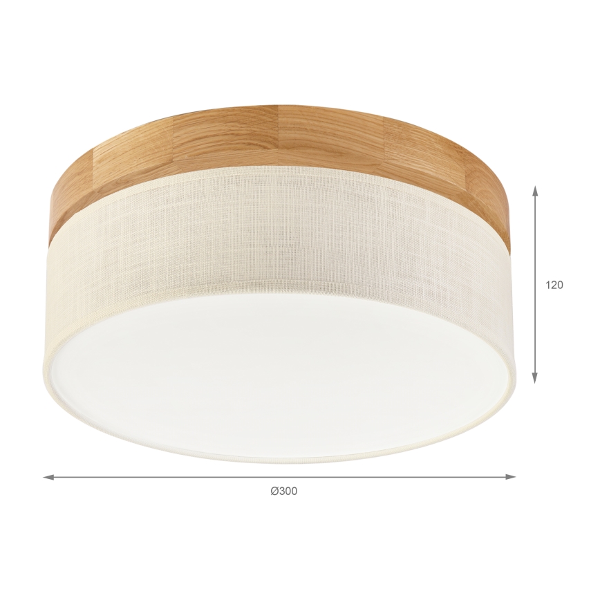 Brilagi - LED Loftlampe BELLADONNA LED/20W/230V dia. 30 cm creme/eg