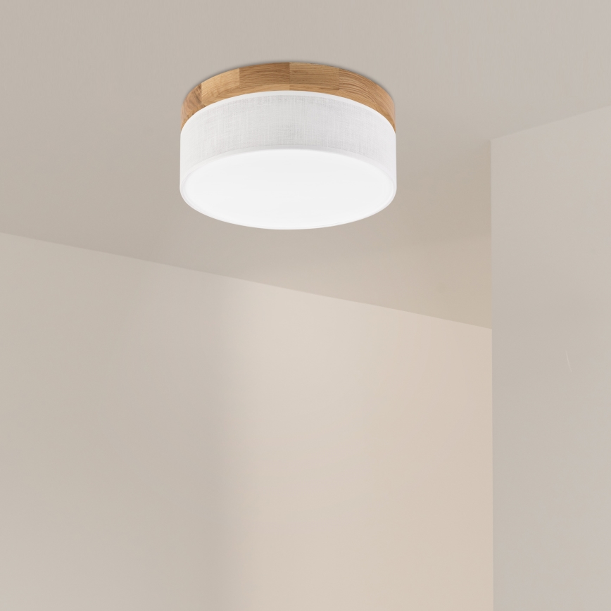 Brilagi - LED Loftlampe BELLADONNA LED/20W/230V Ø 30 cm hvid/eg