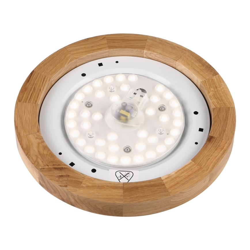 Brilagi - LED Loftlampe BELLADONNA LED/20W/230V Ø 30 cm hvid/eg