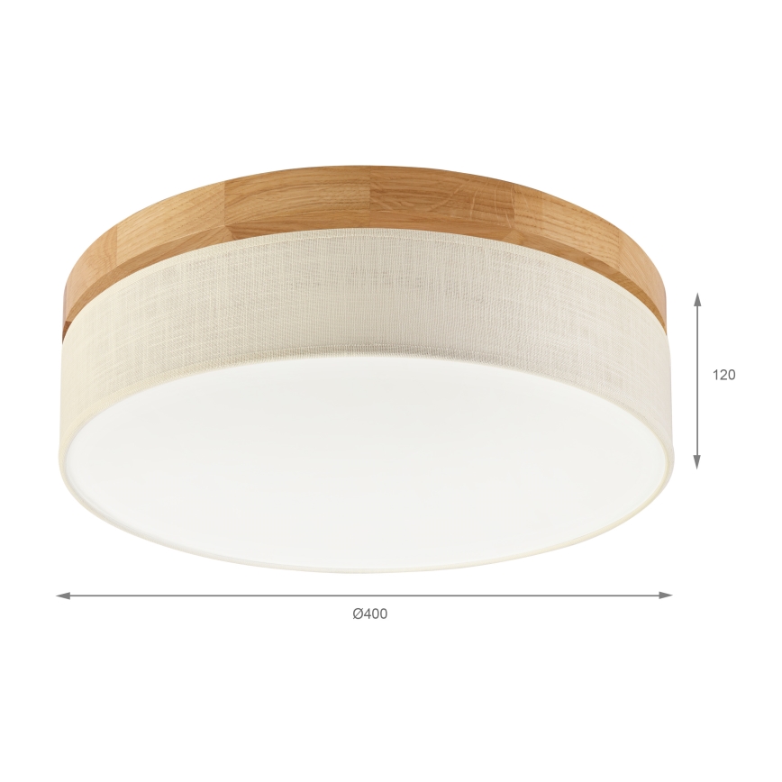 Brilagi - LED Loftlampe BELLADONNA LED/36W/230V diameter 40 cm creme/eg