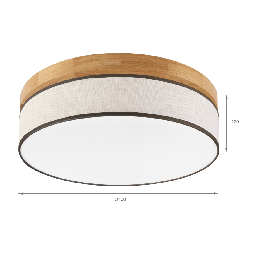 Brilagi - LED Loftlampe BELLADONNA LED/36W/230V diameter 40 cm creme/eg