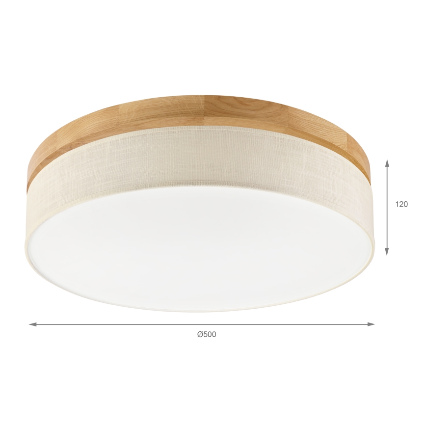 Brilagi - LED Loftlampe BELLADONNA LED/36W/230V diameter 50 cm creme/eg