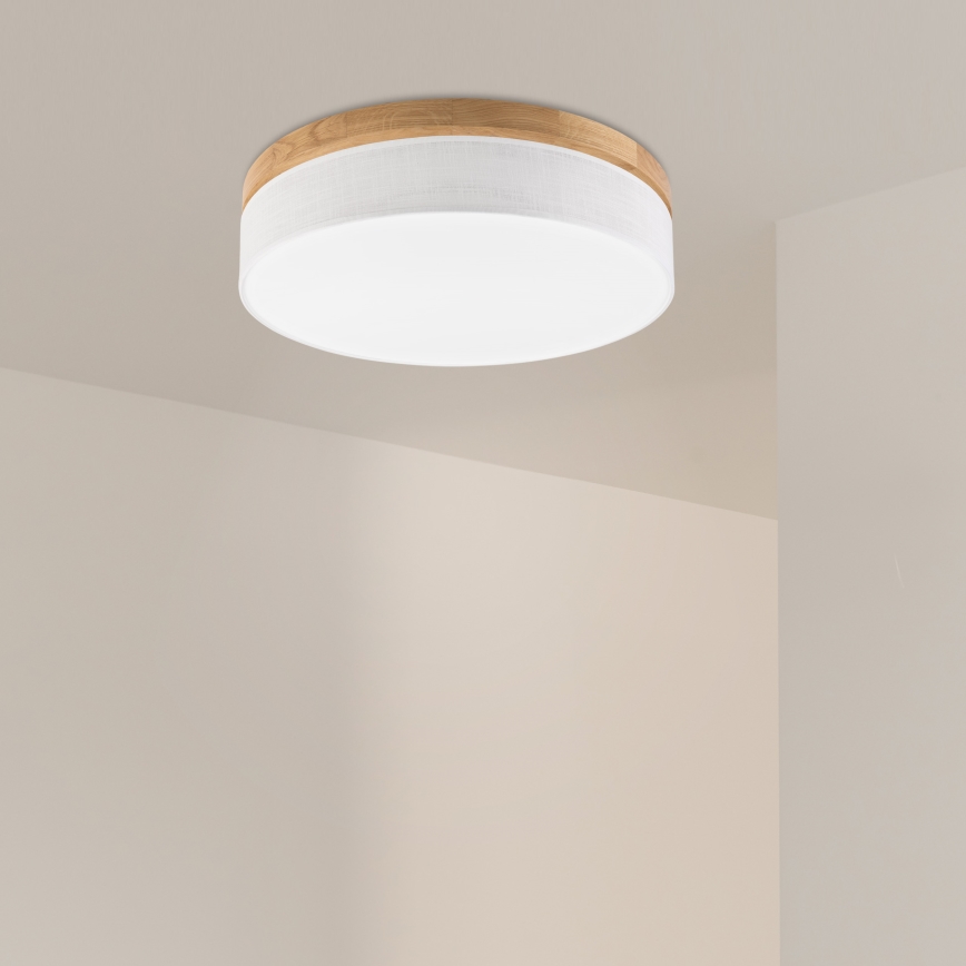 Brilagi - LED Loftlampe BELLADONNA LED/36W/230V Ø 50 cm hvid/eg