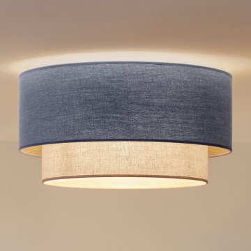 Brilagi - LED loftlampe BOHO ECO 1xE27/10W/230V Ø 40 cm blå/creme