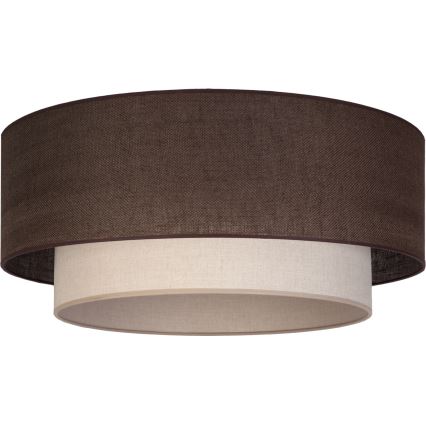 Brilagi - LED loftlampe BOHO ECO 1xE27/10W/230V Ø 40 cm brun/creme