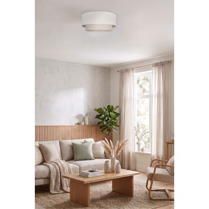 Brilagi - LED loftlampe BOHO ECO 1xE27/10W/230V Ø 40 cm cremefarvet