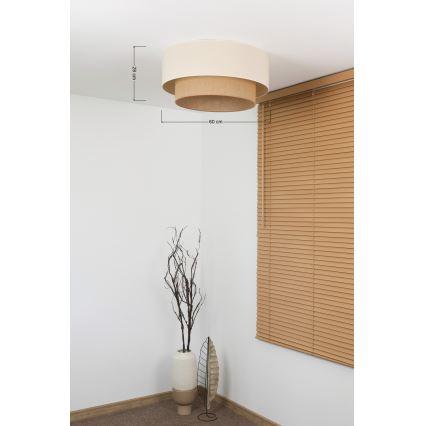 Brilagi - LED loftlampe BOHO STYLE 3 x E27 / 15 W / 230 V, Ø 60 cm
