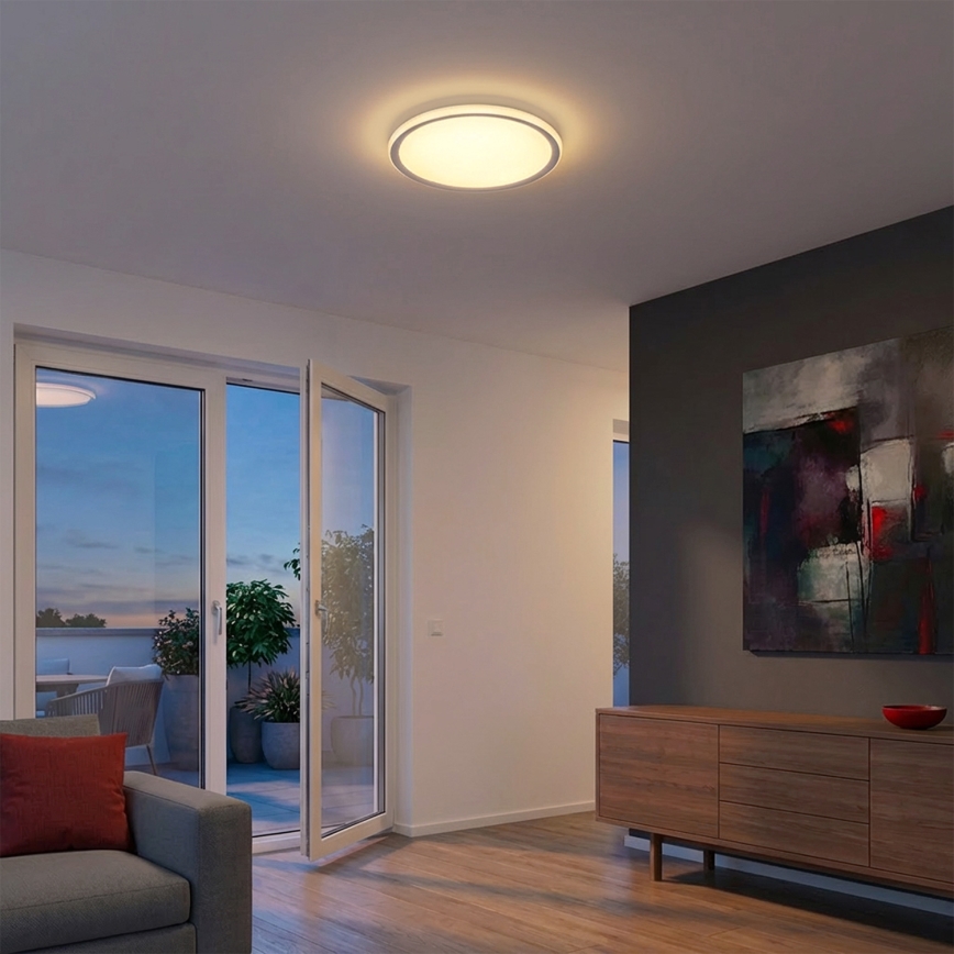 Brilagi - LED-loftlampe CARLOS LED/24W/230V Ø 40 cm hvid
