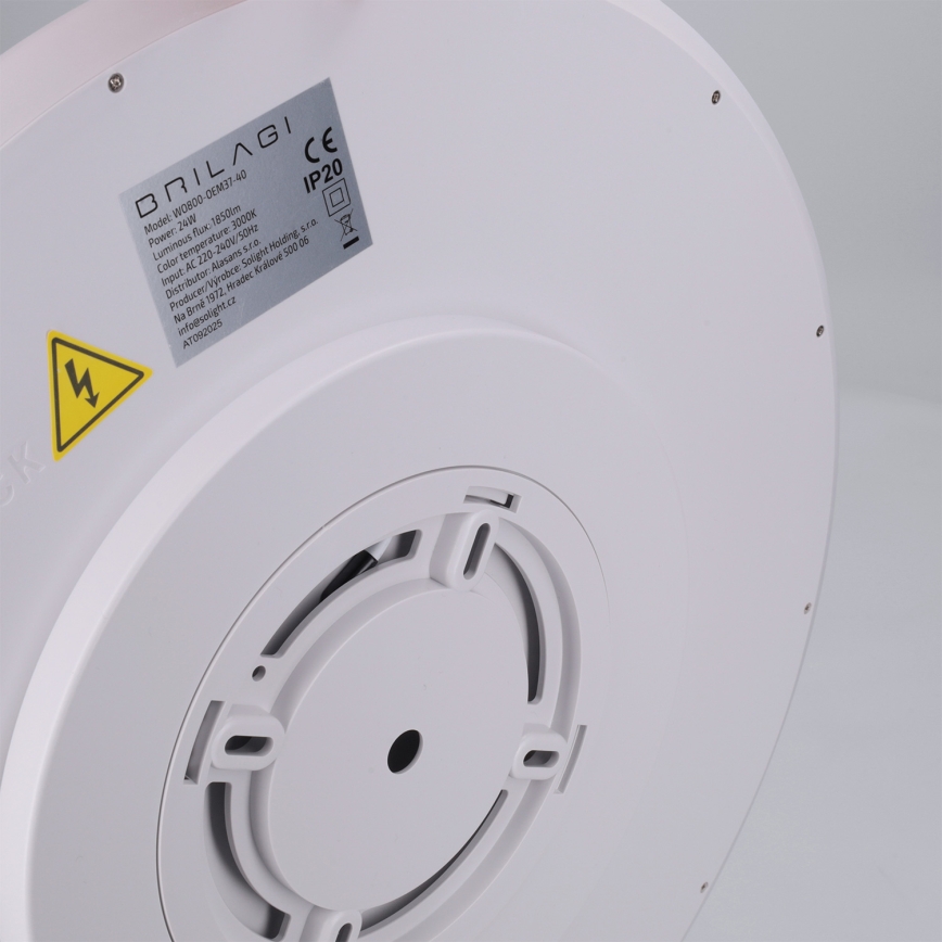 Brilagi - LED-loftlampe CARLOS LED/24W/230V Ø 40 cm hvid