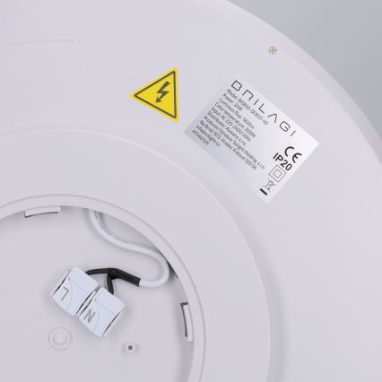Brilagi - LED-loftlampe CARLOS LED/24W/230V Ø 40 cm hvid