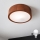 Brilagi - LED-loftlampe CARVALHO 1xE27/15W/230V eg/kirsebær Ø 27 cm