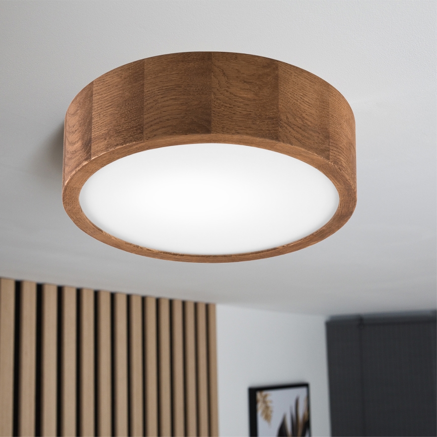 Brilagi - LED loftlampe CARVALHO 1xE27/60W/230V eg kirsebær diameter 27 cm