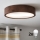 Brilagi - LED loftlampe CARVALHO 2xE27/15W/230V eg/valnød Ø 37 cm