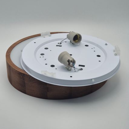 Brilagi - LED loftlampe CARVALHO 2xE27/60W/230V eg kirsebær diameter 37 cm