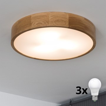 Brilagi - LED loftlampe CARVALHO 3xE27/60W/230V eg diameter 47,5 cm