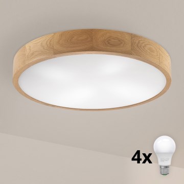 Brilagi - LED Loftlampe CARVALHO 4xE27/60W/230V eg 57,5 cm