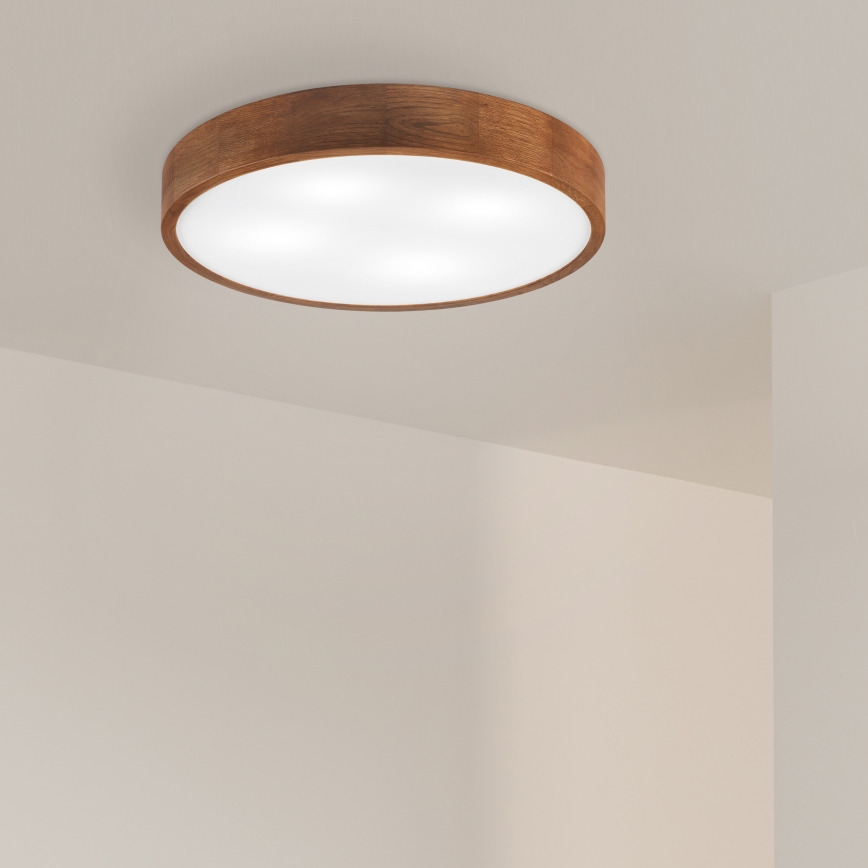 Brilagi - LED Loftlampe CARVALHO 4xE27/60W/230V eg ceri Ø 57,5 cm