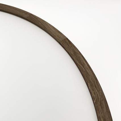 Brilagi - LED loftlampe CARVALHO 4xE27/60W/230V eg valnød Ø 57,5 cm